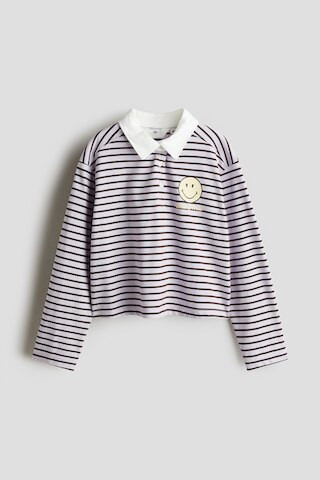 H & M - Rugbyshirt mit Printmotiv - Lila - Kinder | H&M (DE, AT, CH, NL, FI)
