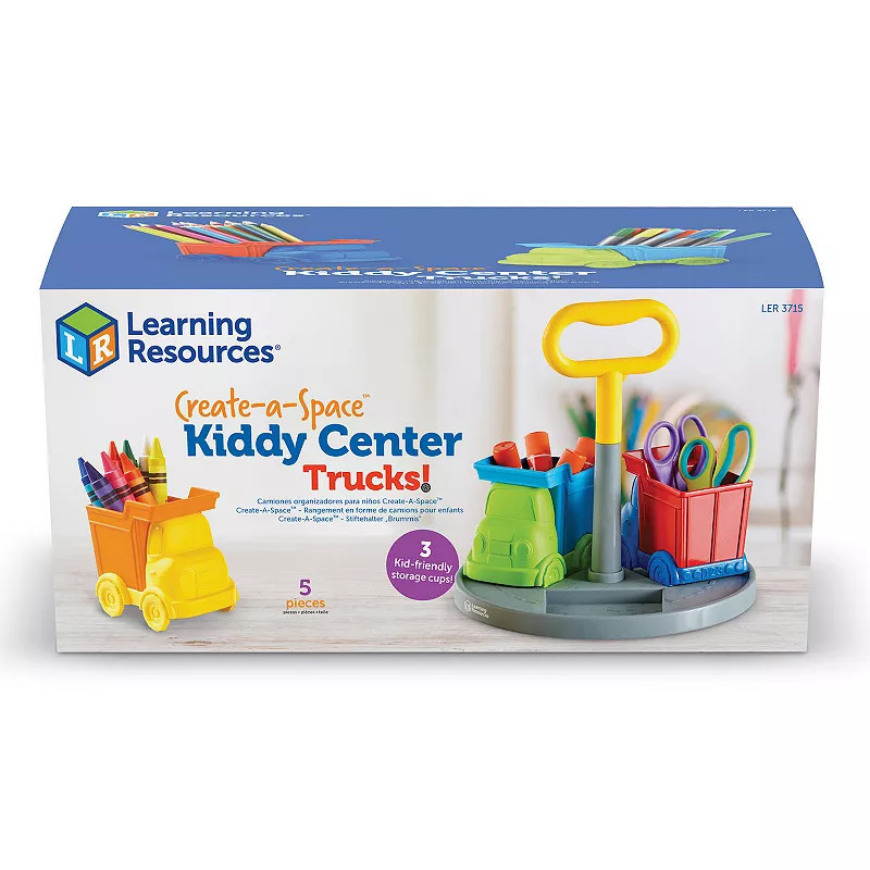 Learning Resources Create-a-Space Kiddy Caddy: Trucks, Multi | Kohl's