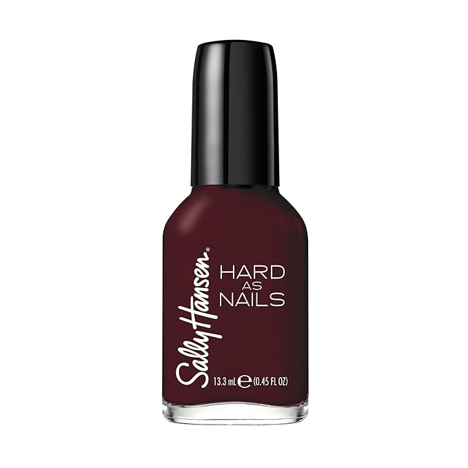 Sally Hansen - Hard as Nails Color - Iridescent Sea - Garnet Attention - 0.45 Fl oz(Pack of 1) | Amazon (US)