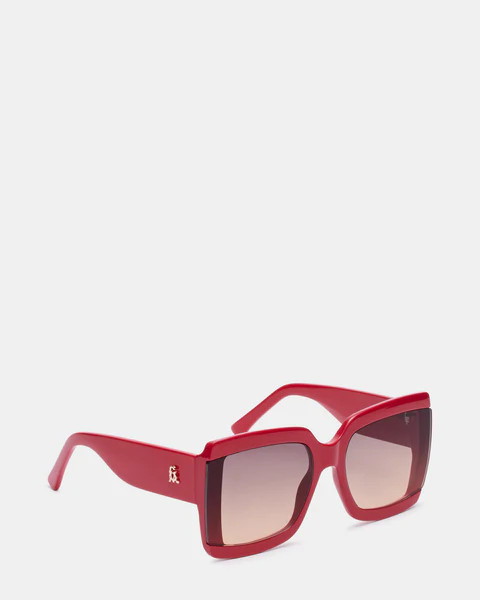 PURDIE SUNGLASSES RED | Steve Madden (US)
