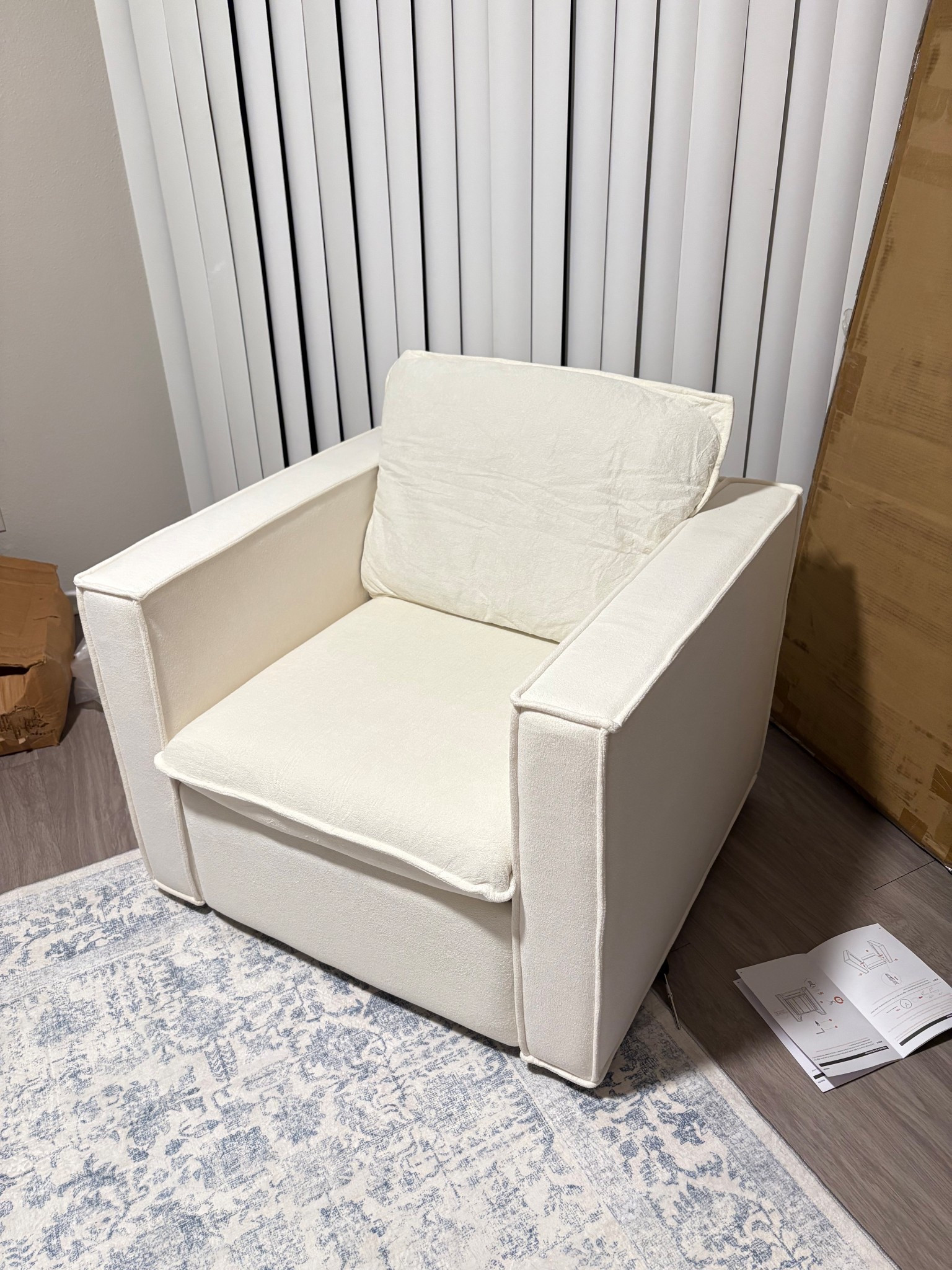 Yes, I put the chair together and NO I will not take it apart! This was challenging but it was worth it! Love the finished product! 

It’s so comfy. So soft. So spacious. Love it and the color. 

#amazon #amazonfind #chair #swivelchair #cream #accentchair

#LTKHome