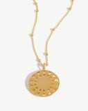 Engravable Large Cut Out Disc Necklace | Missoma