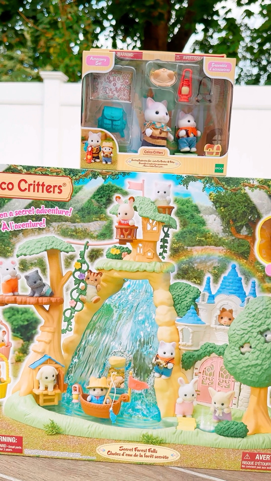 AD The adventure begins with the new Secret Forest Falls and Exciting Exploration Set from @calicocritter There's so much fun to be had in the Secret Forest - take a ride on the adventure boat, swing from the ivy, swish down the waterfall - all while searching for hidden treasure! Major sale right now buy 1 get 1 40%!! 


#gifted #calicocritters #sylvanianfamilies #collectibles #unboxing #newtoy gift ideas  

#LTKSaleAlert #LTKGiftGuide #LTKVideo