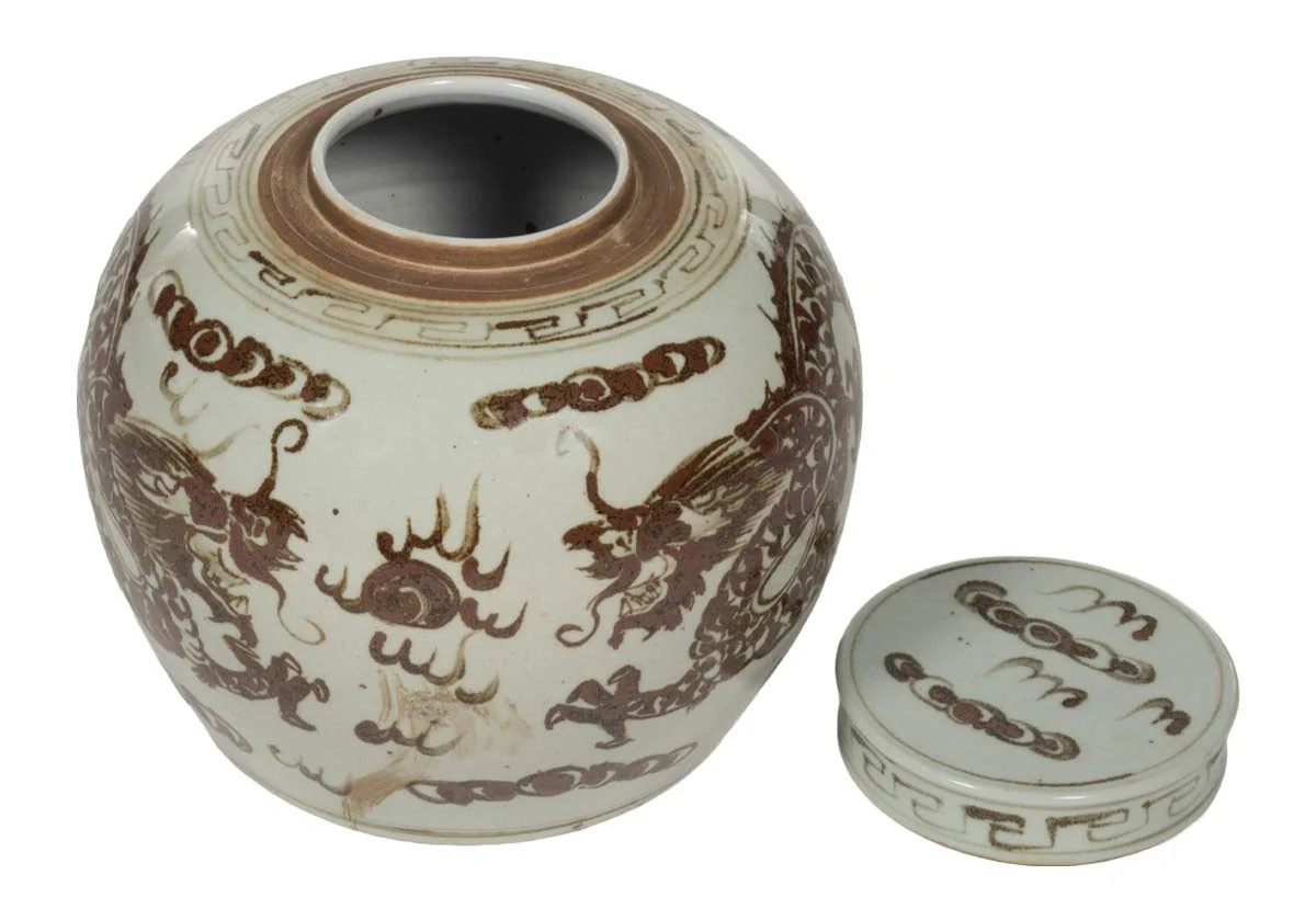 IMPERIAL DRAGON JAR | Small | Alice Lane Home Collection