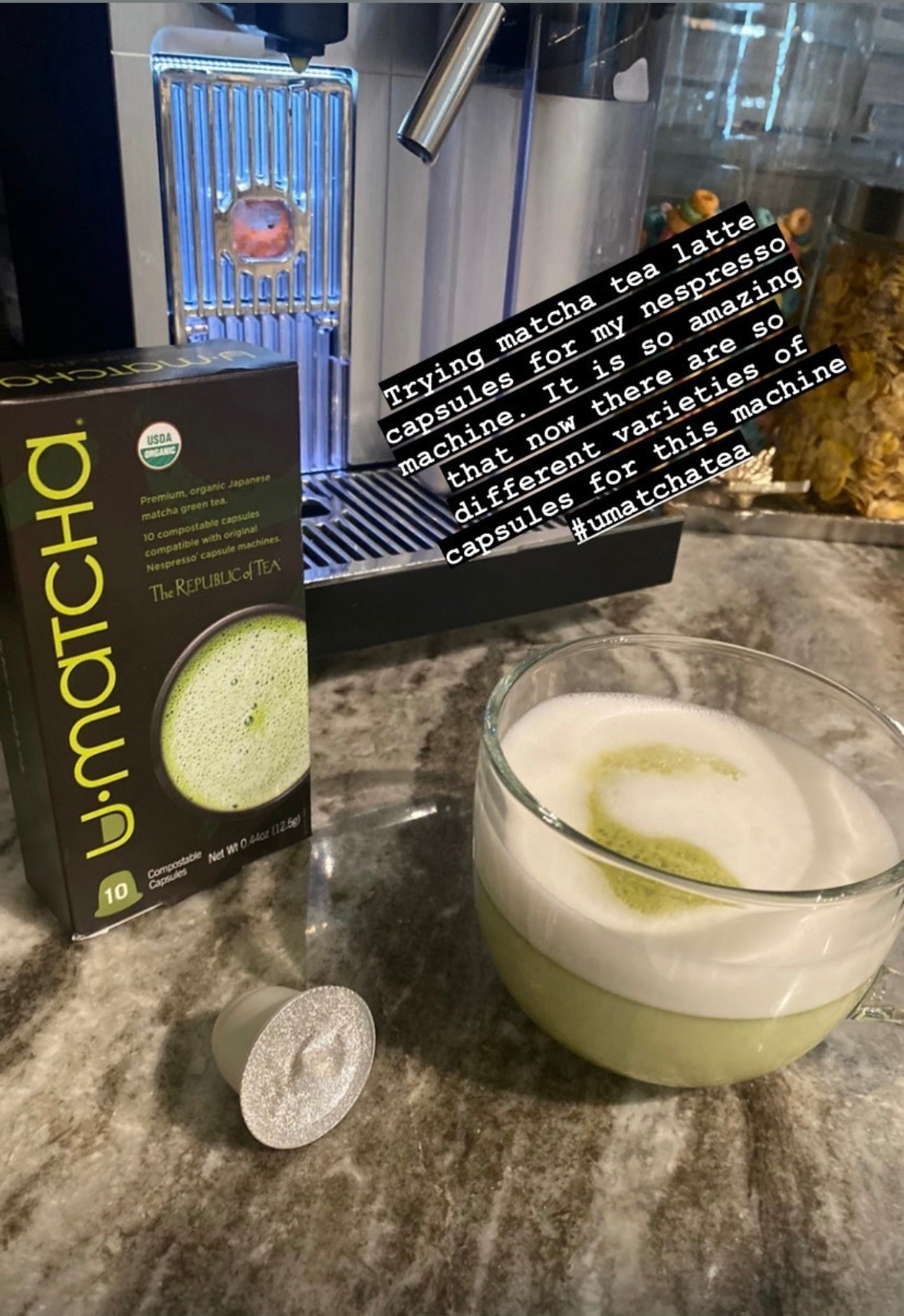 Morning Everyone, if you a fan of matcha latter, I recommend these matcha pods, and they compatible with my Nespresso machine

#LTKU