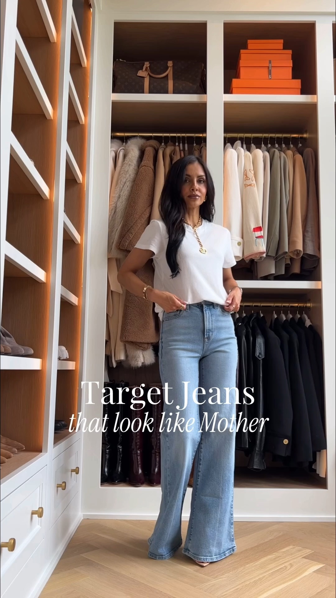 These Target finds look designer! Most are on sale from $5 and up. 
Mother denim dupe wearing a 00
Target white tee

#LTKmomlife #LTKSaleAlert #LTKOver40