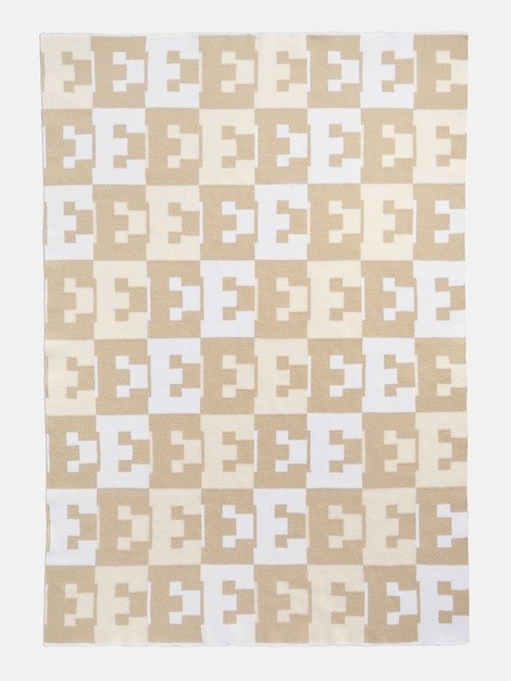The Alpha Throw: On Repeat-Natural/Beige/White | BaubleBar (US)