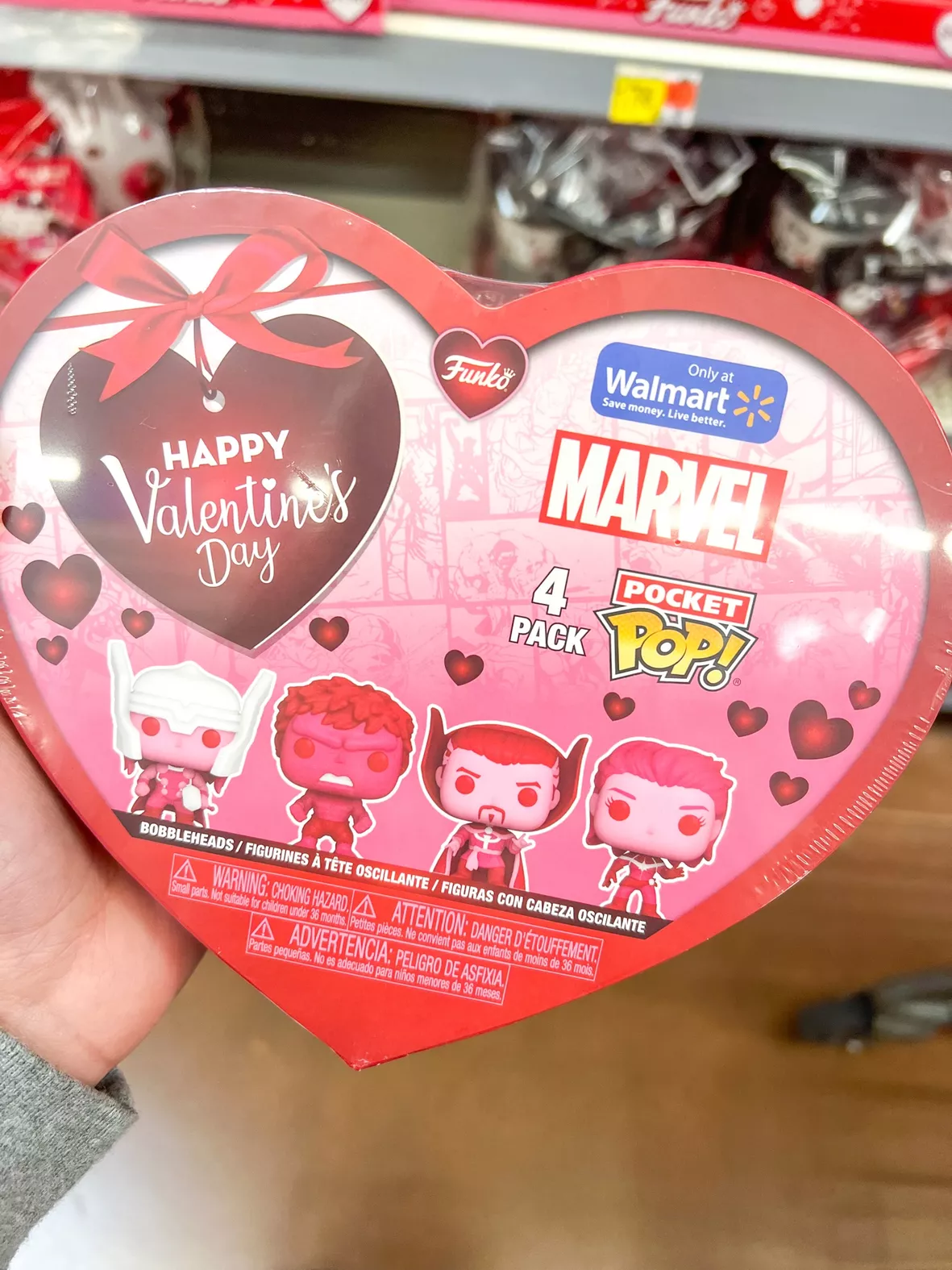 Buy Pocket Pop! Marvel Valentines 4-Pack at Funko.