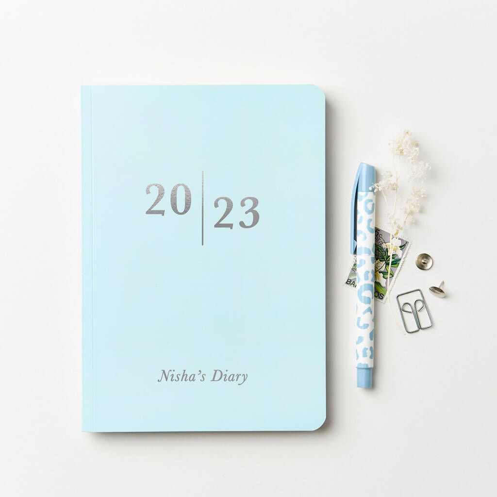 Personalised Analogue 2023 Weekly Diary | Not On The High Street