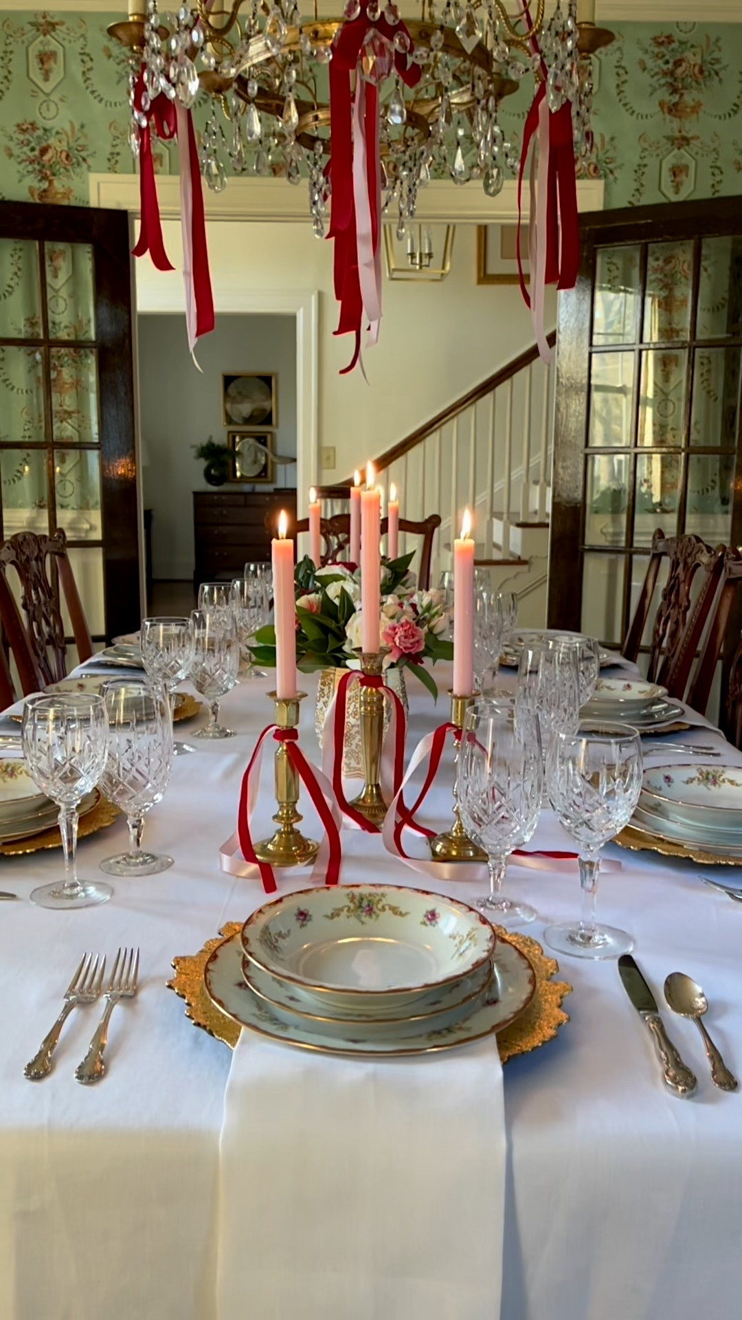 A timeless Valentine’s tablescape starts with classic layers, not trends. I built this table with crisp white table linens, vintage-inspired china, and elegant crystal stemware, then added soft ribbon accents for a romantic, refined look.

These are the foundational hosting pieces I reach for again and again—for Valentine’s, winter dinners, bridal showers, and anniversary celebrations. When your base is classic, entertaining always feels effortless.

I’ve linked similar table linens, stemware, and hosting essentials here if you’re building a curated collection that will last for years.

tablescape, Valentine’s table decor, Galentine’s party ideas, elegant entertaining, classic home decor, table linens, crystal stemware, hosting essentials, heirloom style, neutral tablescape, traditional home, dining room decor, curated home, vintage-inspired

Save this for your next dinner party and shop the classic pieces I’d use season after season.

#LTKHome #LTKValentine #LTKSeasonal
