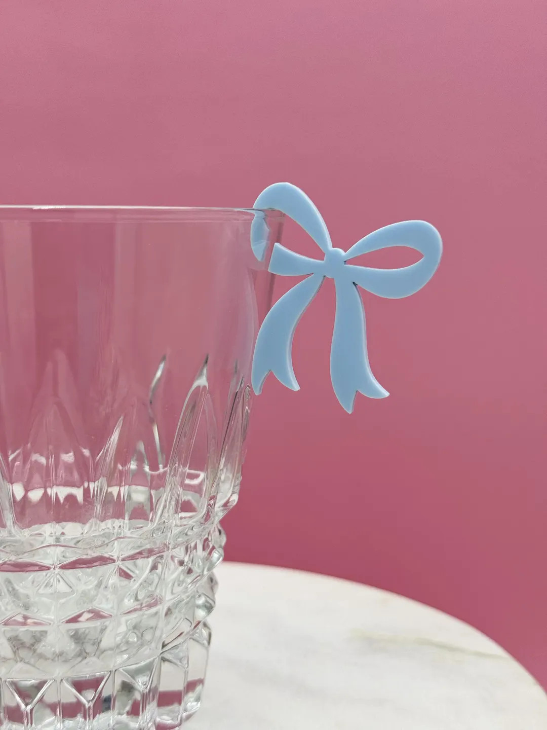 Coquette Bow Drink Tag, Bow Acrylic Drink Tag, Coquette Drink Clip, Party Drink Tags, Acrylic Bow... | Etsy (US)