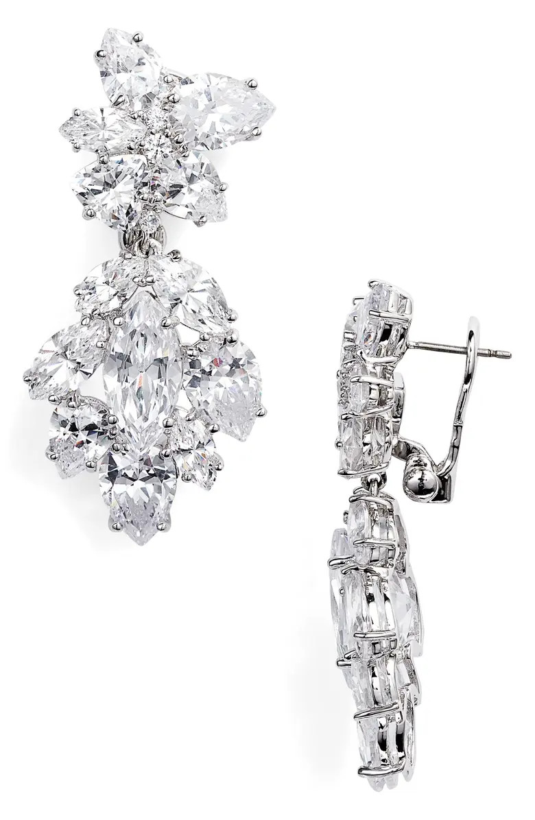 Cubic Zirconia Drop Earrings | Nordstrom