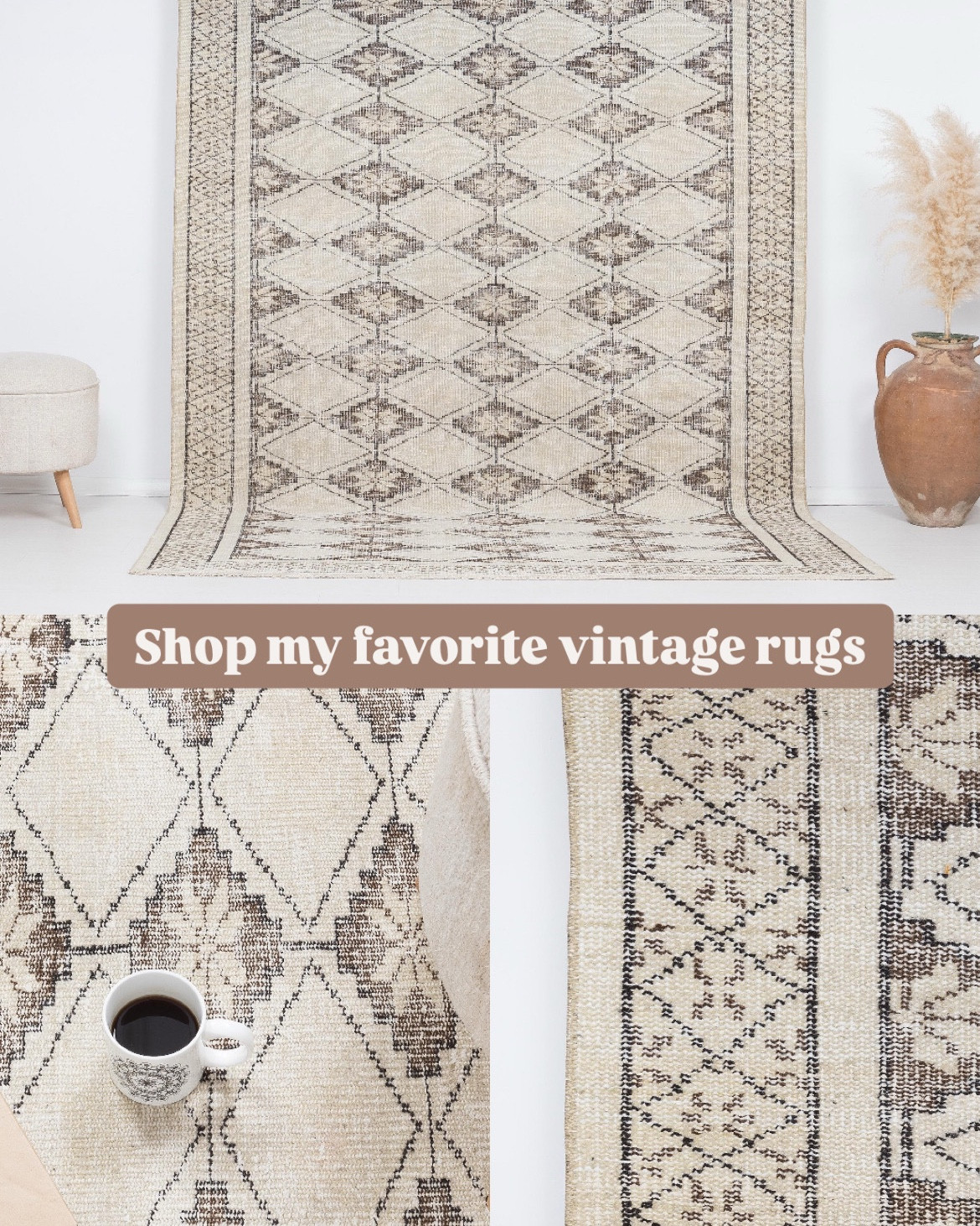 Stunning quality vintage rugs, at wholesale prices. Sharing one of my interior design secrets here.

#LTKHome #LTKStyleTip