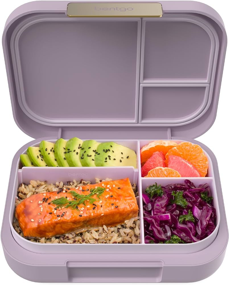 Bentgo Modern - Leak-Resistant Bento Lunch Box For Adults, Teens, & Larger Appetites; Reusable BP... | Amazon (US)