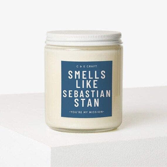 Smells Like Sebastian Stan Soy Wax Candle  Smells Like Candle | Etsy | Etsy (US)