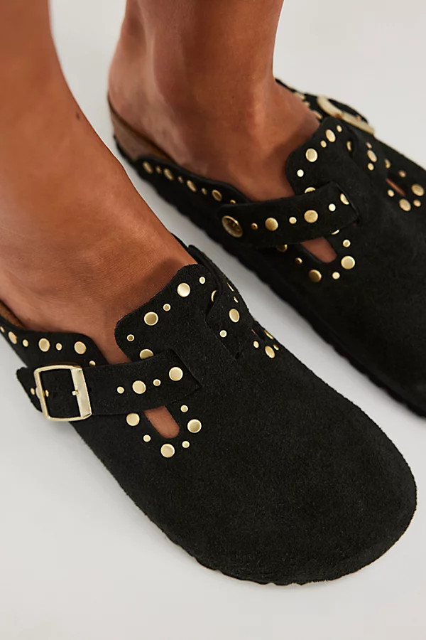 Birkenstock Boston Rivets Clogs | Free People (Global - UK&FR Excluded)