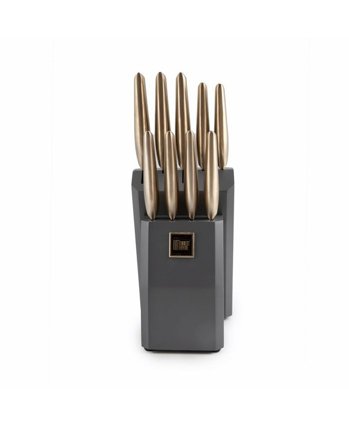 10-Piece Hollow Handle Knife Block Set | Macys (US)