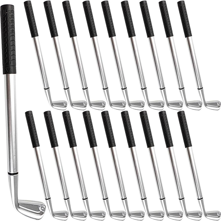 TIHOOD 25PCS Golf Ballpoint Pen Funny Sports Golfing Club Props Black Gel Ink for Students Cowork... | Amazon (US)