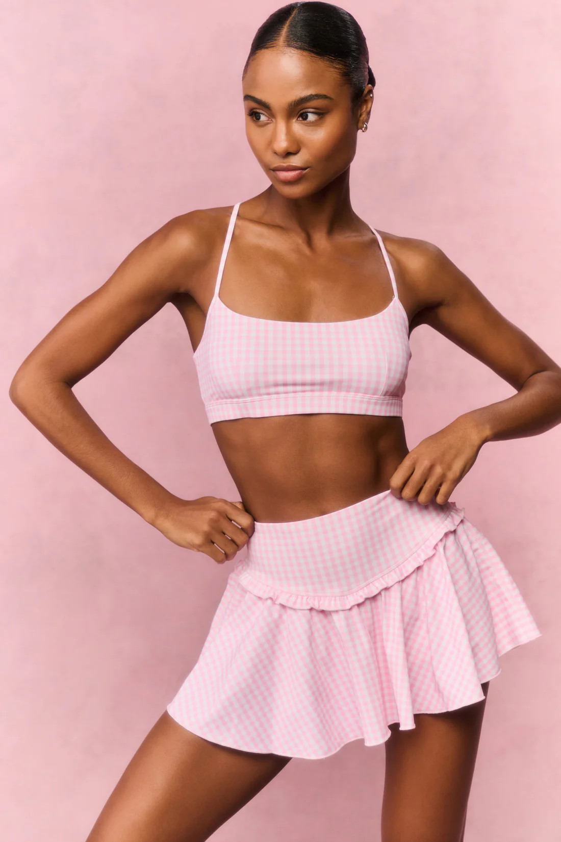 Vanina Printed Active Skort | LoveShackFancy