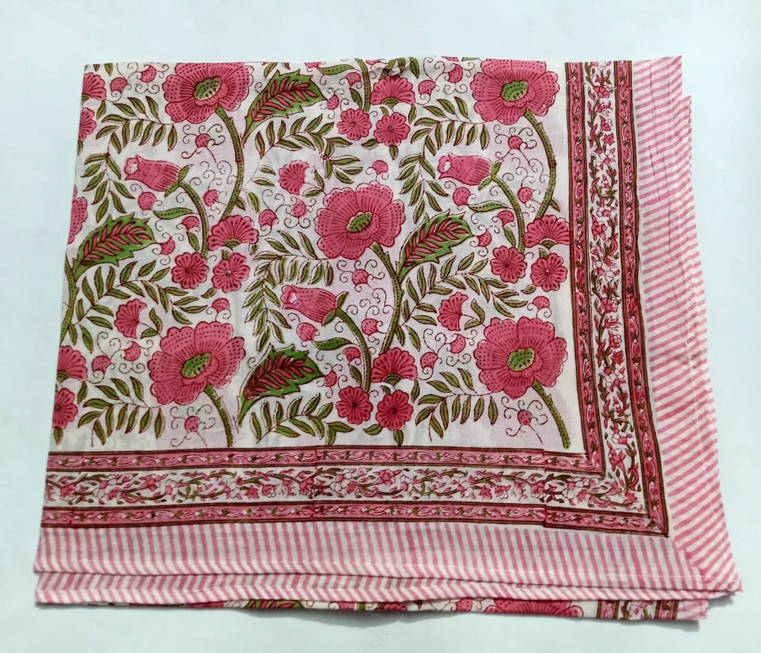 Beautiful Hand Block Print Sarong , Indian Floral Print Scarves , Handmade Cotton Duppta , Women ... | Etsy (US)