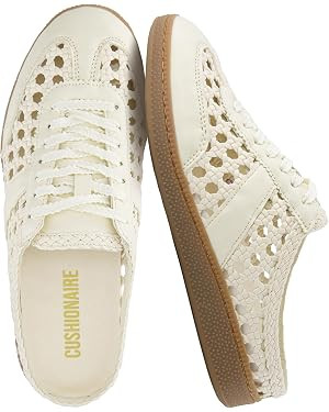 CUSHIONAIRE Buffy Woven Slip On Backless Sneaker Mules for Women | Amazon (US)