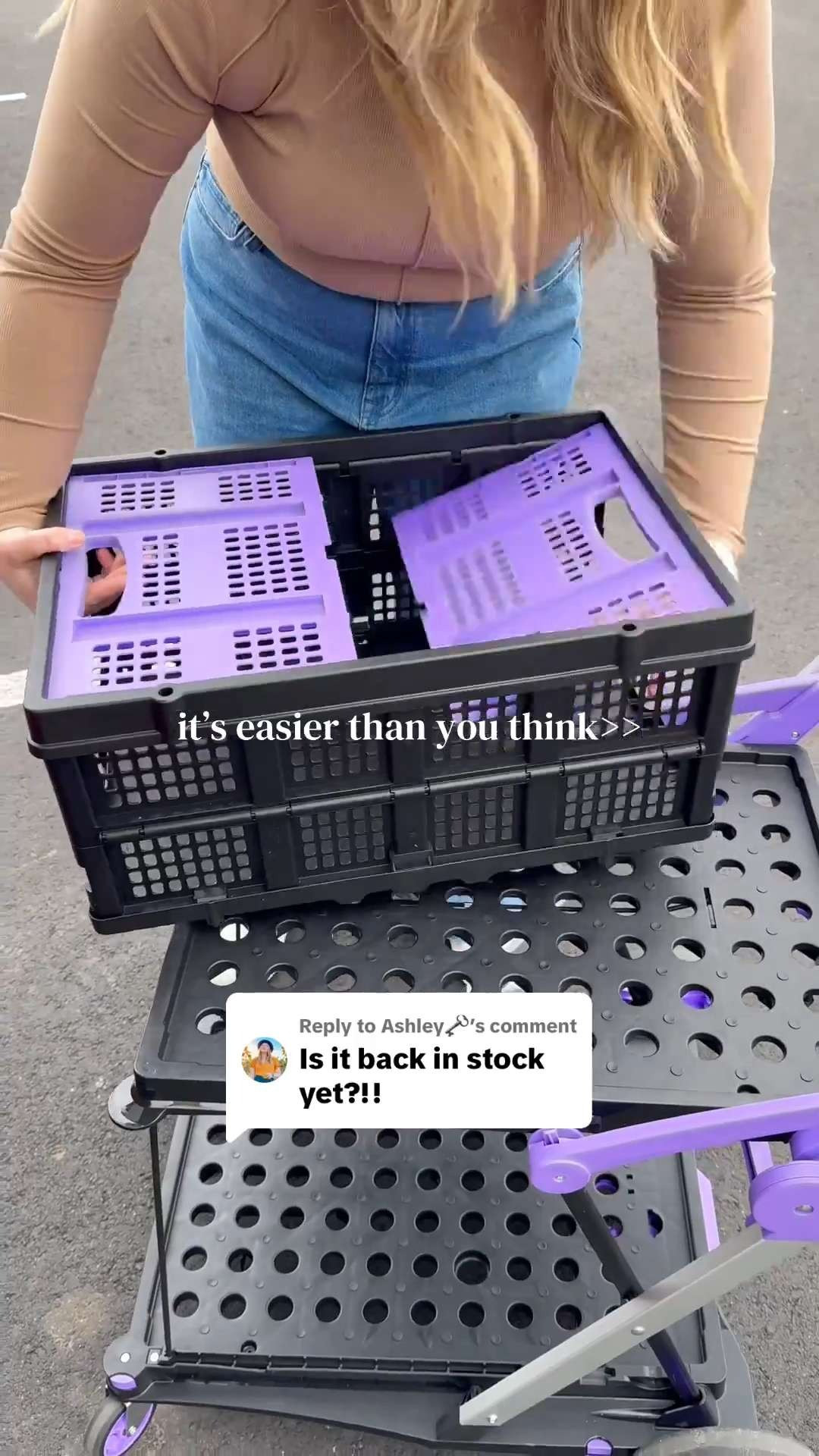 🛒 A folding cart that makes errands easier 

 #LTKActive #LTKHome #LTKTravel