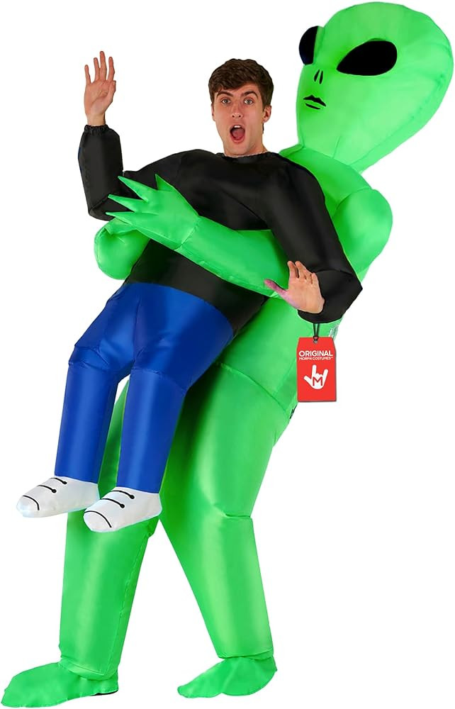 Morph Alien Costume, Inflatable Blow Up Alien Costumes Adult, Halloween Costumes for Adults, Hall... | Amazon (US)