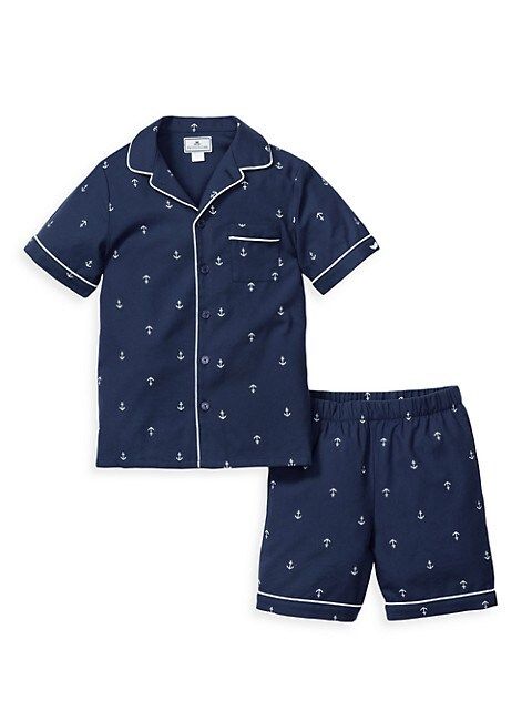 Baby's, Little Boy's & Boy's 2-Piece Portsmouth Anchors Shirt & Shorts Set | Saks Fifth Avenue