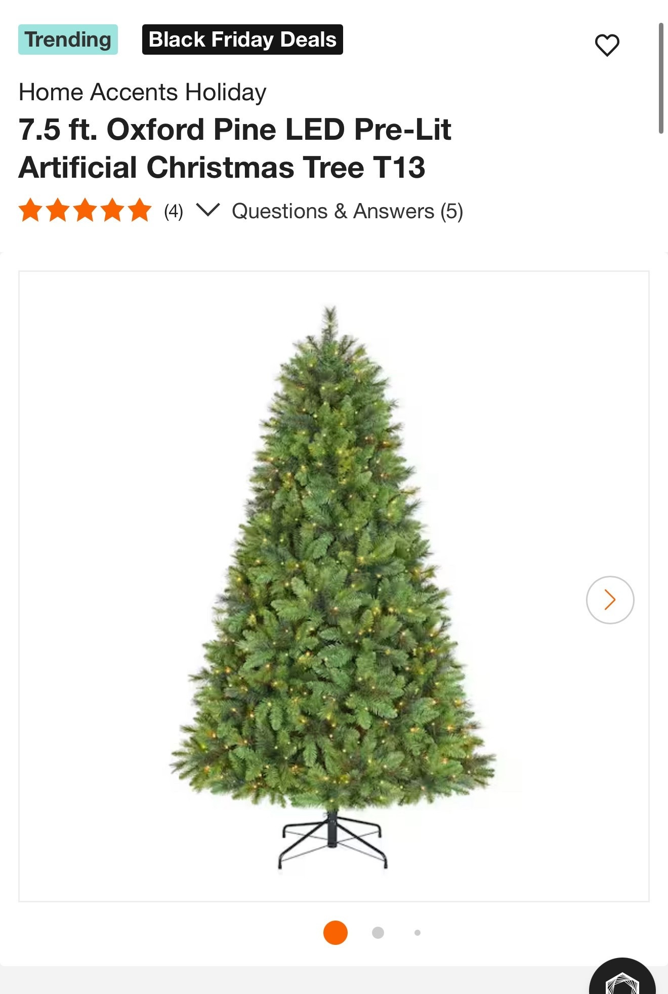 $99 Christmas Tree! Such great quality at a great price! 

#LTKHome #LTKHoliday #LTKSeasonal