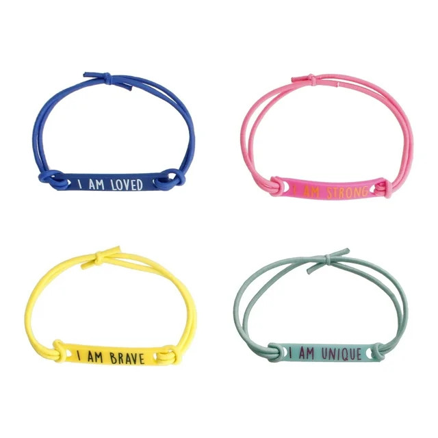 Wonder Nation "I Am.." Multicolor Bracelet Set | Walmart (US)