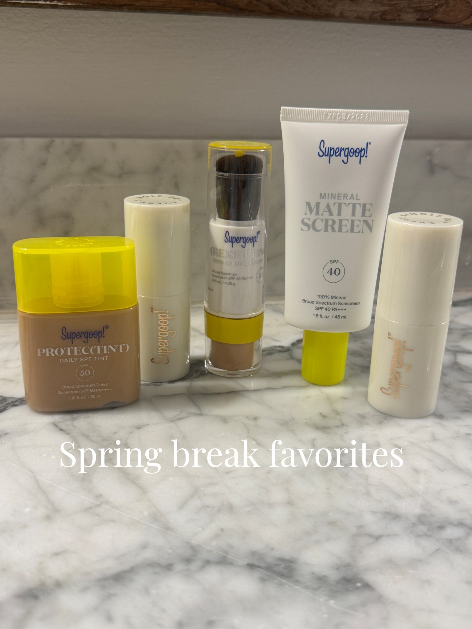 My go-tos as a makeup artist for spring break! The perfect glow getters ✨☀️ #supergoop

#LTKmorningroutine #LTKdayinmylife #LTKBeauty