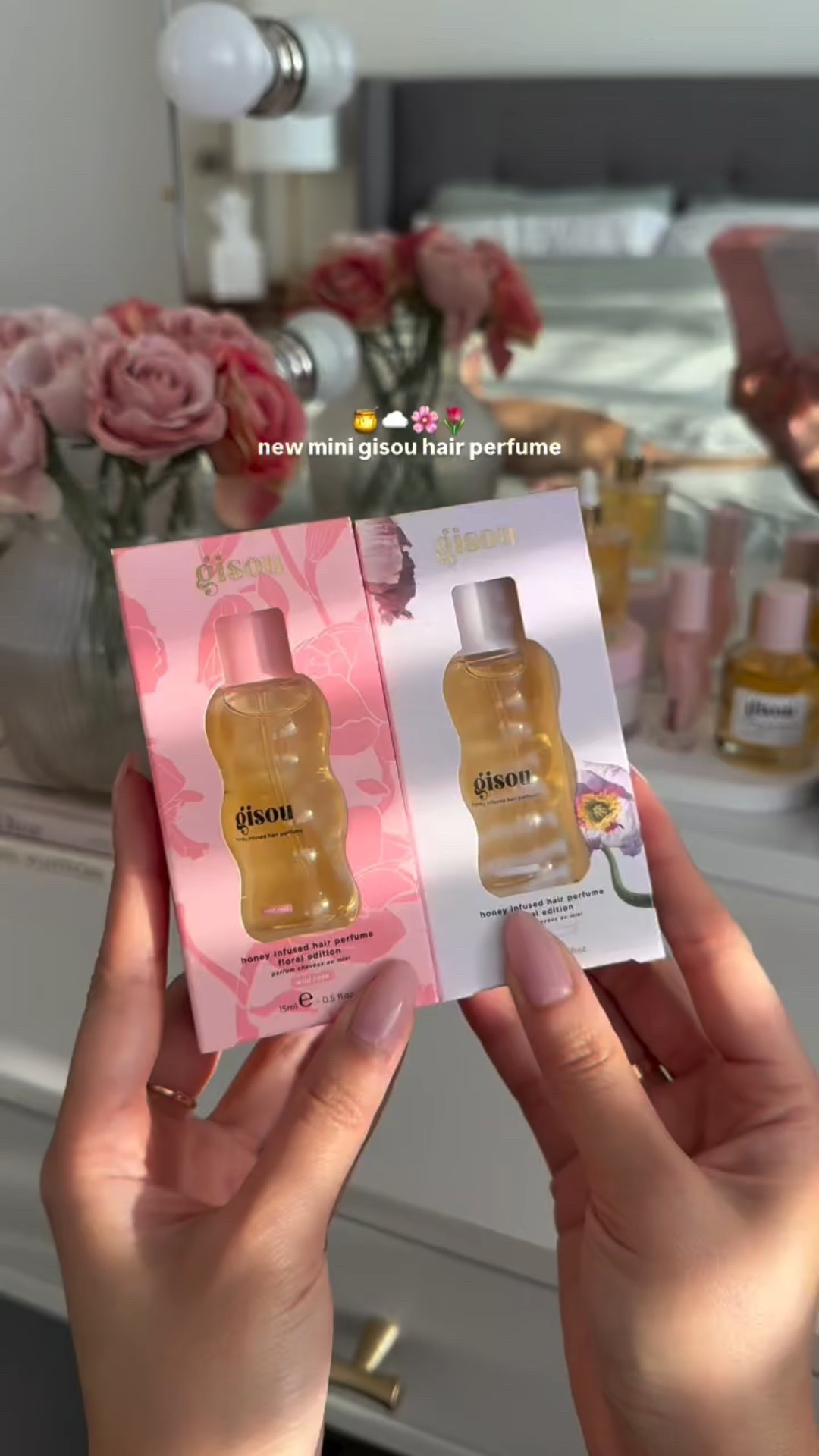 new mini gisou honey infused hair perfumes 🍯☁️🌷🪻

gisou wild rose honey infused hair perfume
gisou lavender berry honey infused hair perfume 

adding these minis to my @gisou collection 🤍 link on my LTK 

#gisou #gisouhairperfume #gisouhairproducts #honey #aesthetic #ａｅｓｔｈｅｔｉｃ #prettypackaging #softgirlaesthetic #beautyproducts #girlygirls #beautyreels #pinkpinkpink #asmr #cleangirl #thatgirl #trending #fyp #ugc #ugccreator