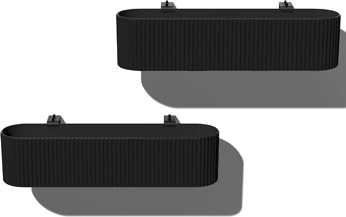 Veradek Demi Series Railing Planter - Hanging Planter Box for Windowsill/Balcony | Plastic-Stone ... | Amazon (US)