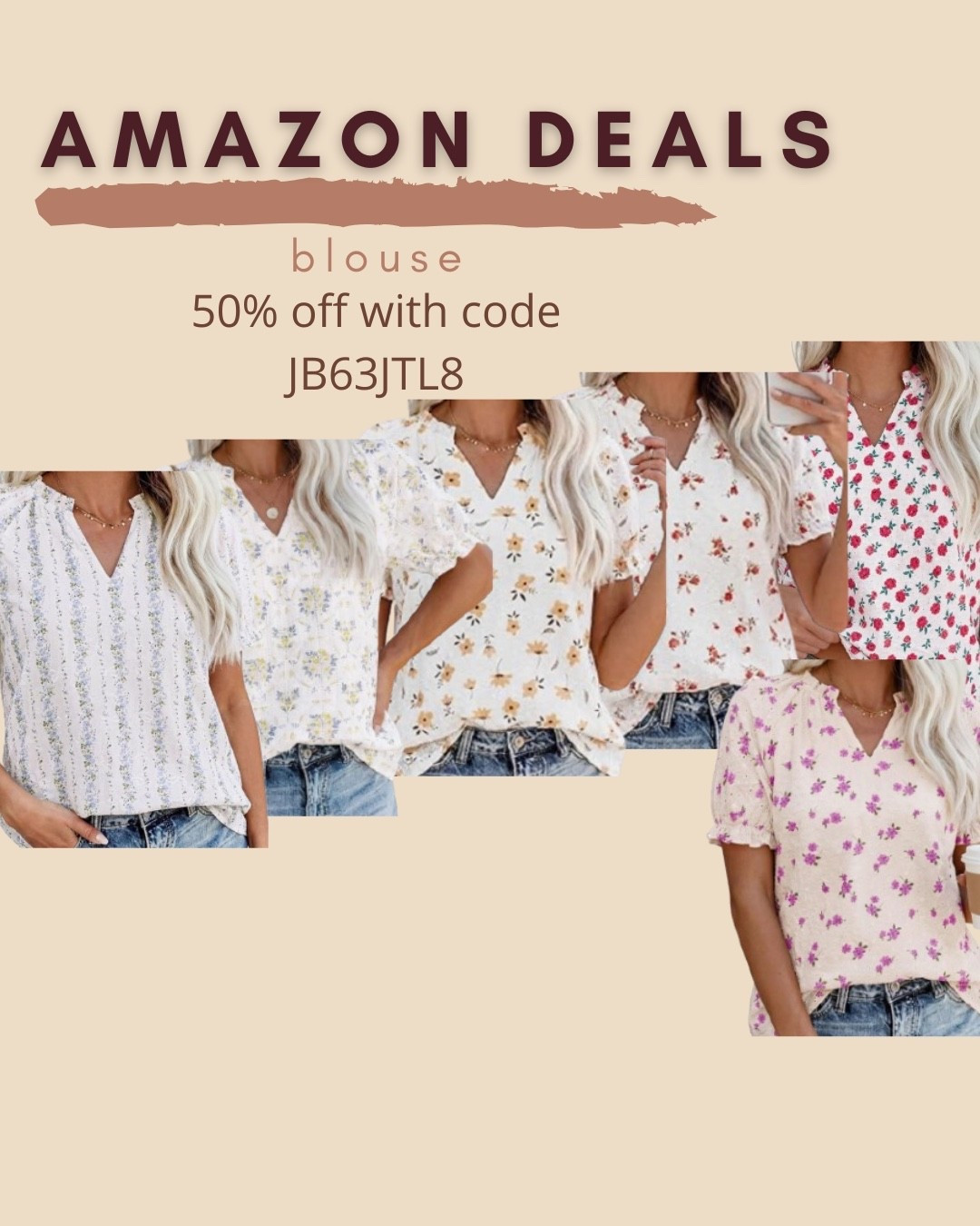 $13 ends 5/10
Amazon fashion
Amazon deals
Blouse
Print top
Cute top

#LTKSaleAlert
