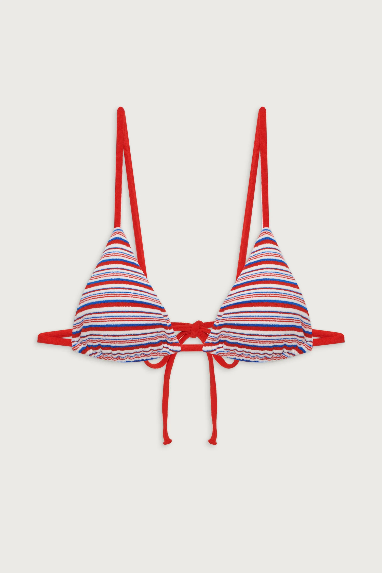 Lumia Terry Triangle Bikini Top | Frankies Bikinis