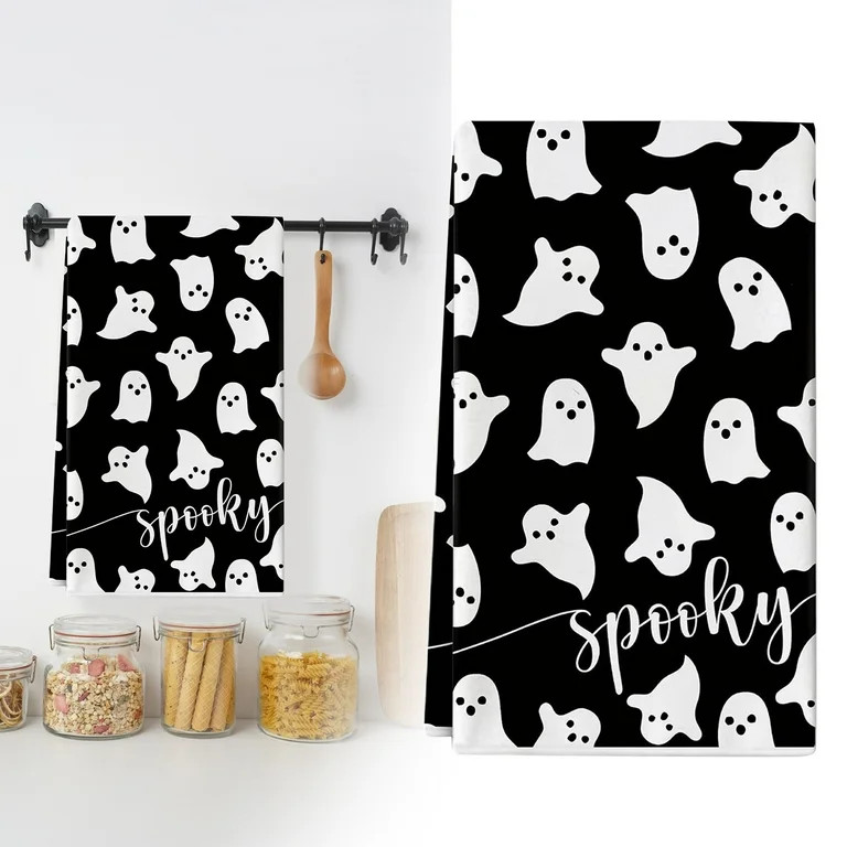 Halloween Hand Towels, Halloween Towels, Halloween Dish Towels, Halloween Kitchen Towels, Hallowe... | Walmart (US)