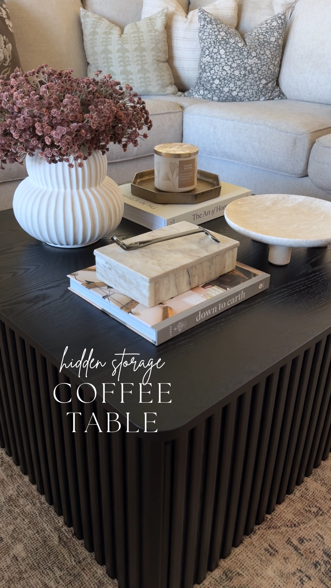This fluted square coffee table is not only a total showstopper, but it also hides extra storage inside! With its clean lines, beautiful texture, and modern design, it’s the perfect mix of style and function for keeping the living room clutter-free ✨

#LTKFamily #LTKStyleTip #LTKHome
