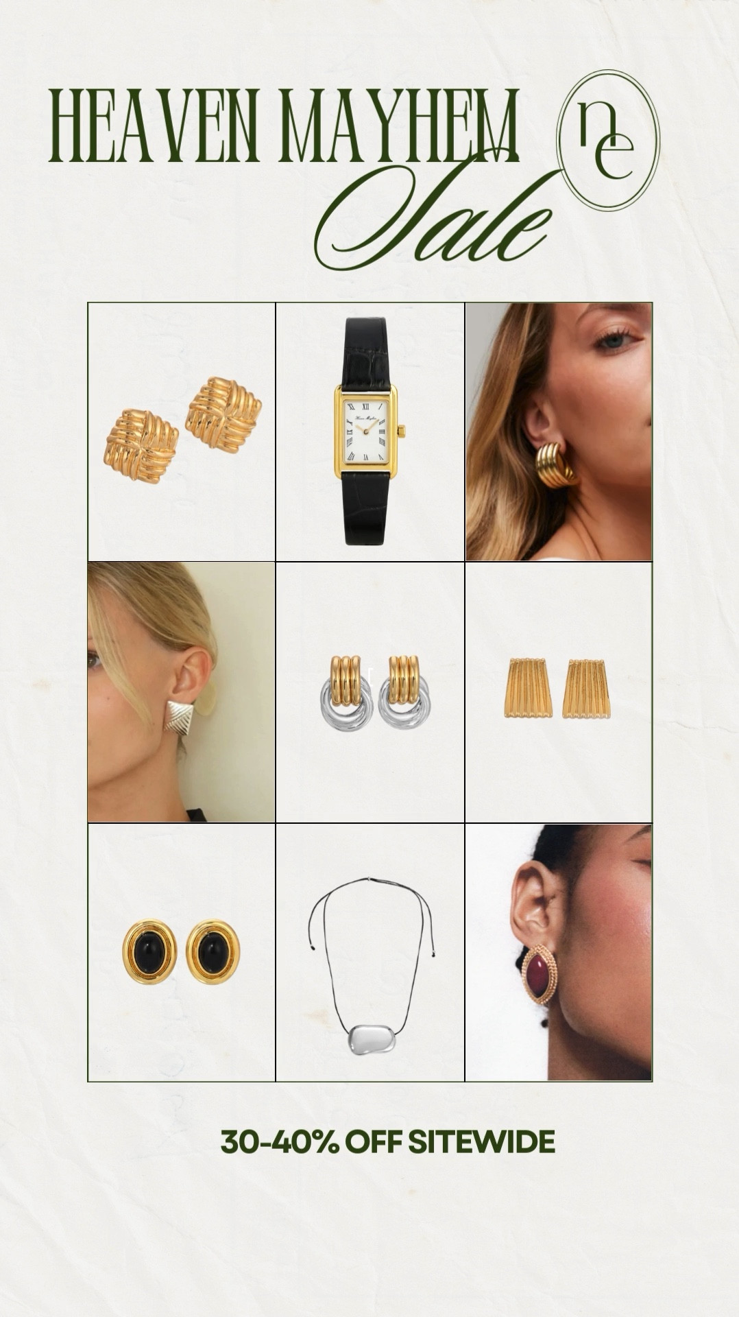 Heaven Mayhem is 30-40% OFF sitewide for Black Friday! 


Gift guide
Gifts for her
Gift ideas for her 
Jewelry 


#LTKSaleAlert #LTKCyberWeek #LTKStyleTip