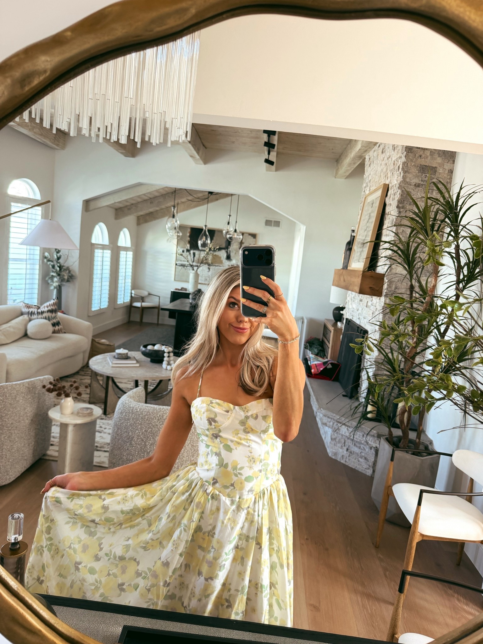 The quintessential spring dress! This yellow floral print dress screams summertime! Love the tie back. It’s from revolve and would be perfect for weddings, showers or family photos 

#LTKWedding #LTKootd