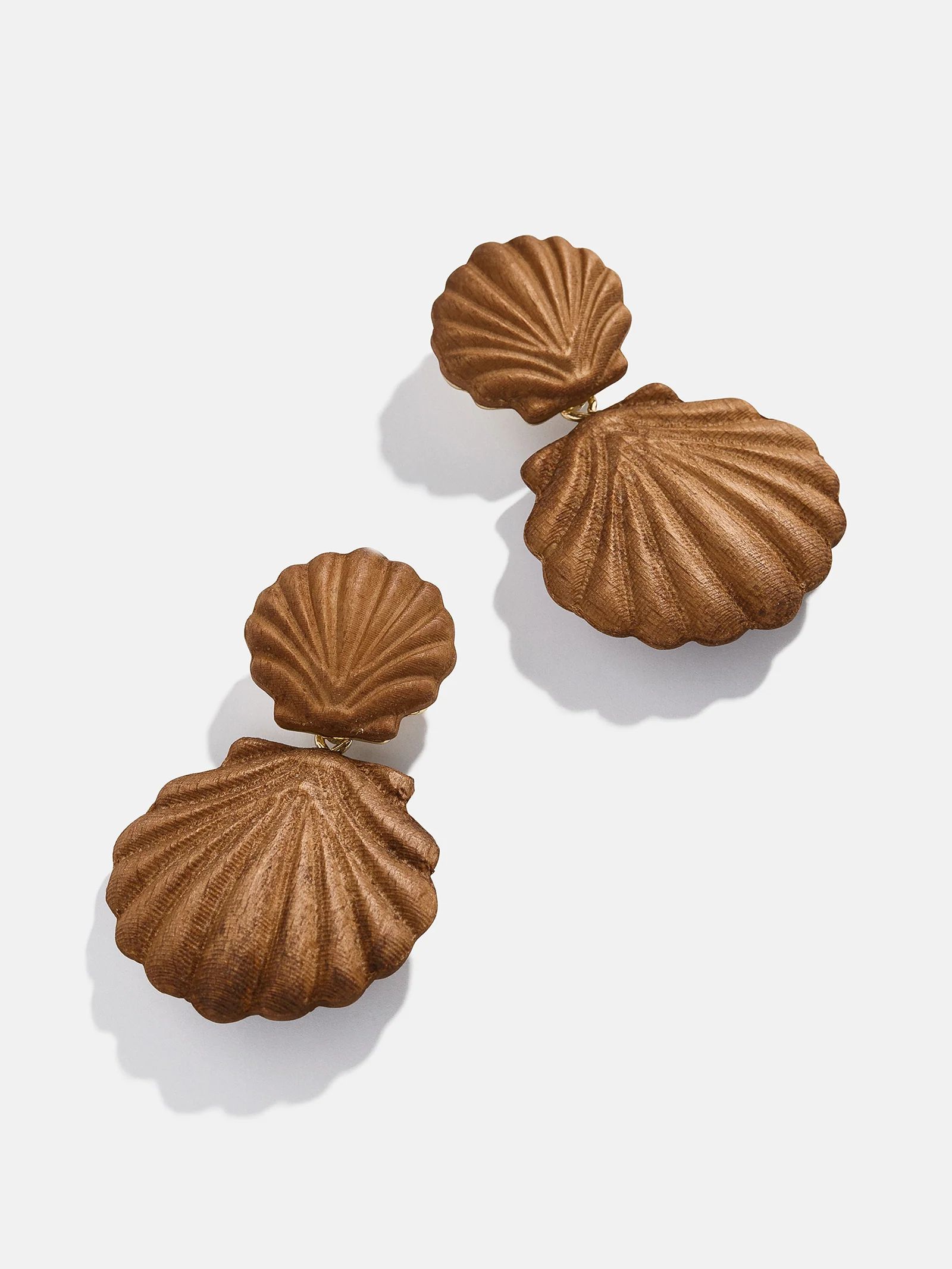 Out of This Shell Earrings - Brown | BaubleBar (US)