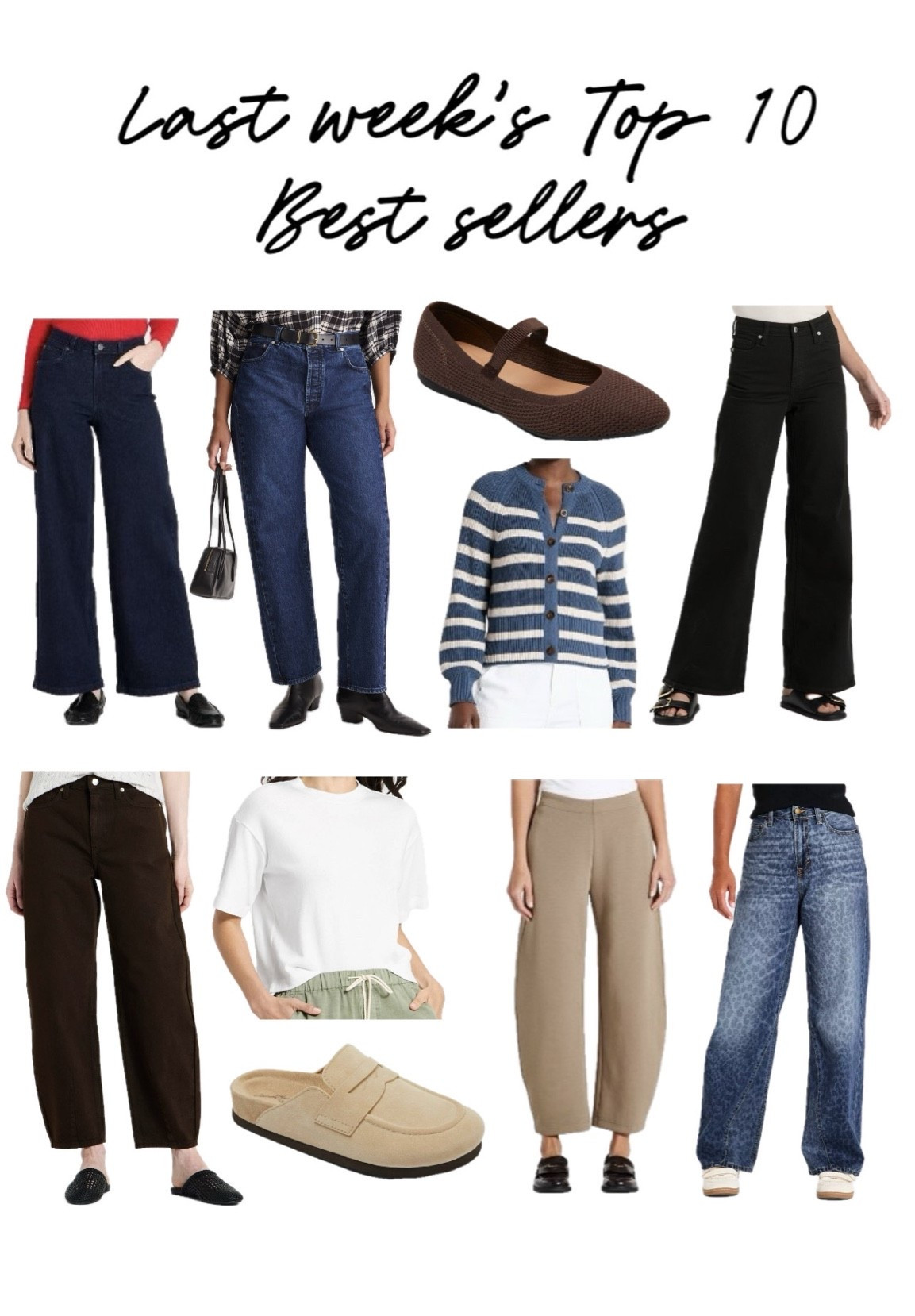 Last week’s best sellers

#LTKSaleAlert #LTKSeasonal #LTKOver40
