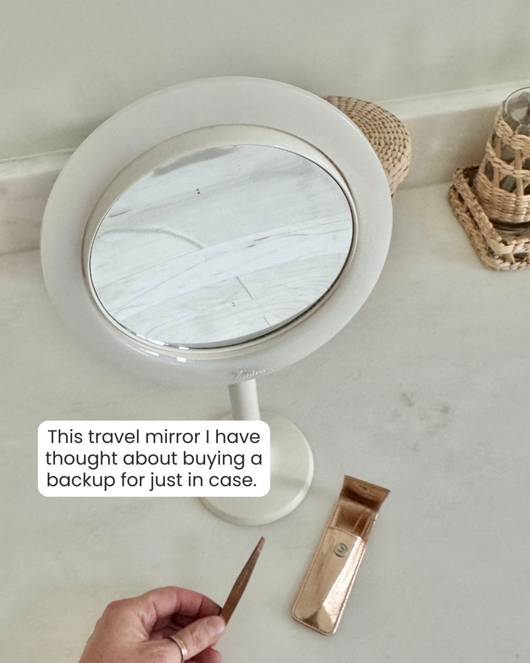 The best travel mirror 🙌🏻🙌🏻

#LTKBeauty #LTKdayinmylife #LTKselfcare