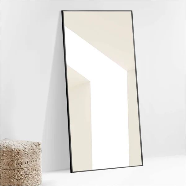 Metal Framed Mirror in Black | Wayfair Professional