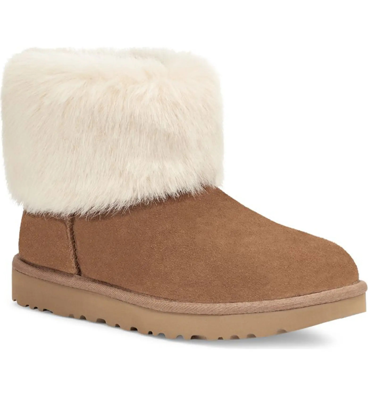 UGG Mini Blakeley Faux Fur Trimmed Boot | Nordstromrack | Nordstrom Rack