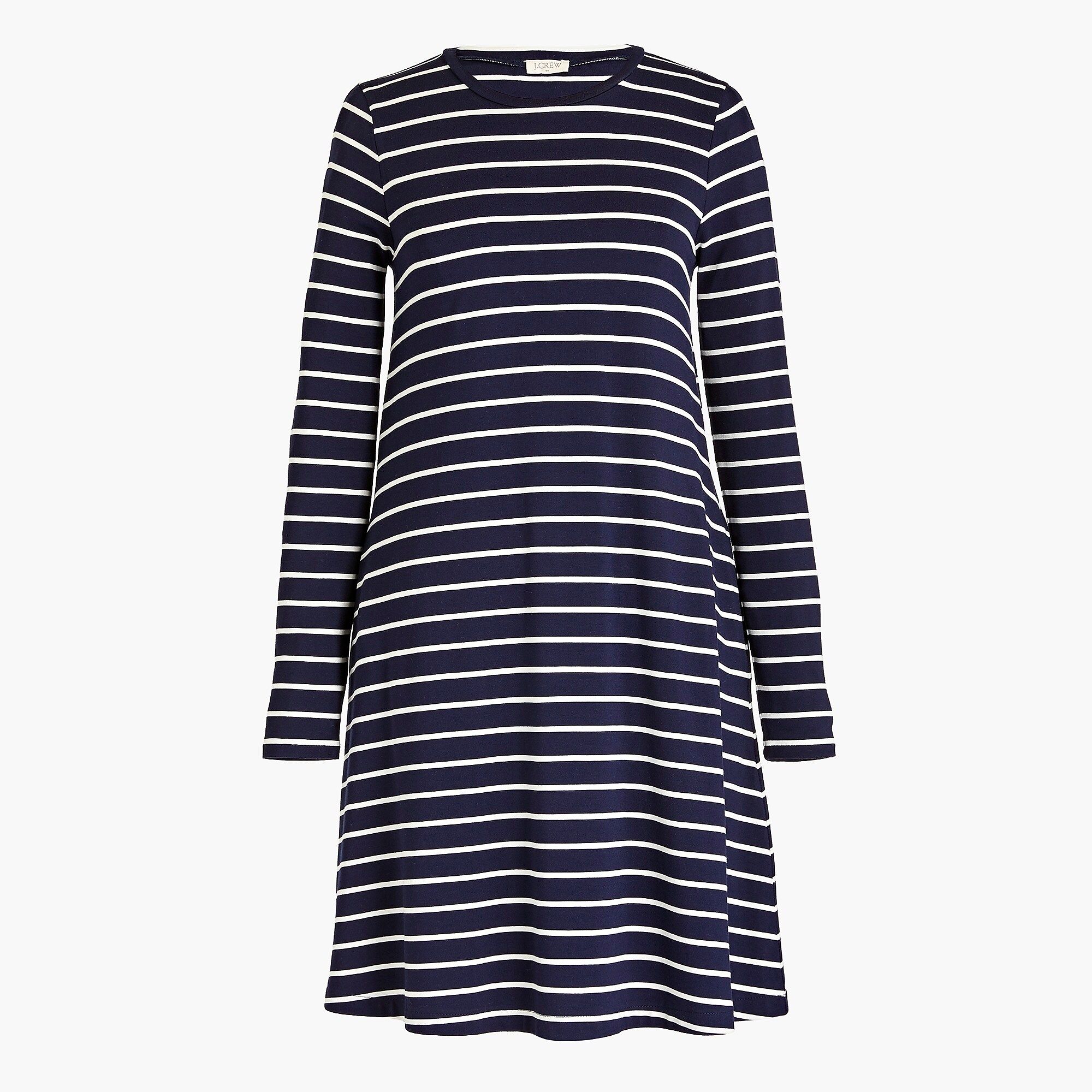 Striped long-sleeve dress | J.Crew Factory