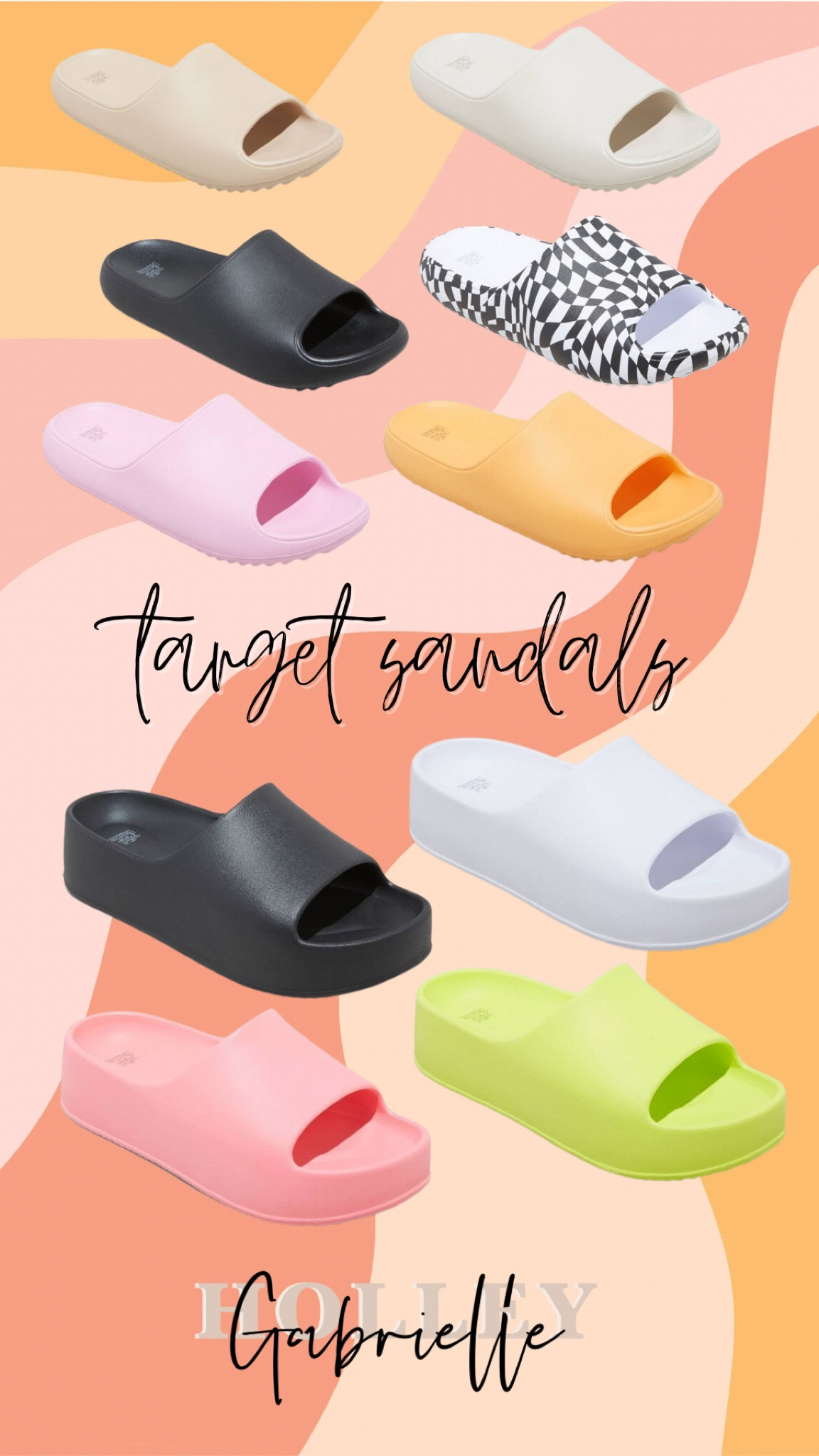 $15 & $20 comfy sandals! Tons of colors and so cute! 

#LTKfit #LTKunder50 #LTKshoecrush