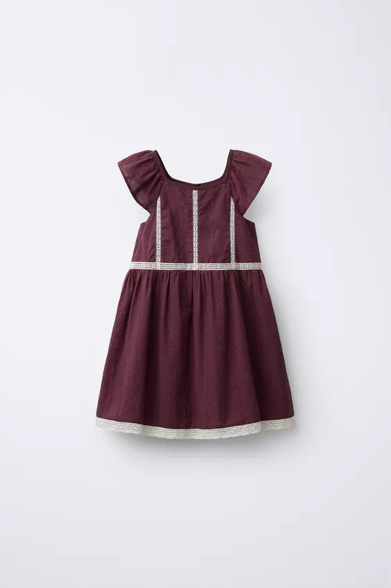 LACE DETAIL DRESS | Zara US