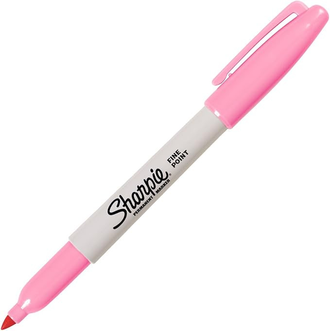 Permanent Marker, Fine Point, Pink | Amazon (US)