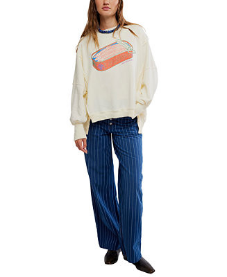 Women's Graphic Camden High-Low Sweatshirt | Macy's