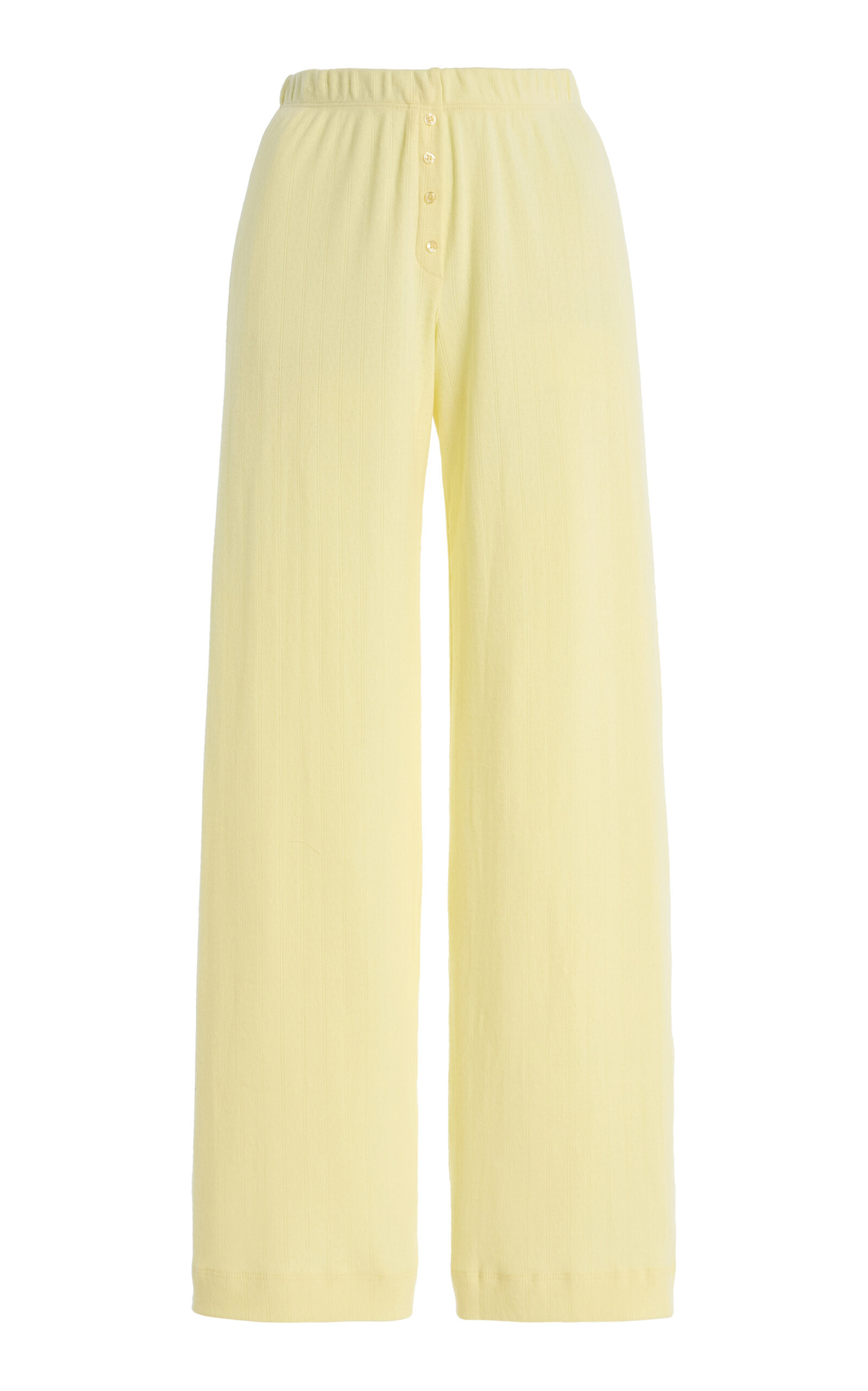 Pointelle-Knit Cotton Boxer Pants | Moda Operandi (Global)